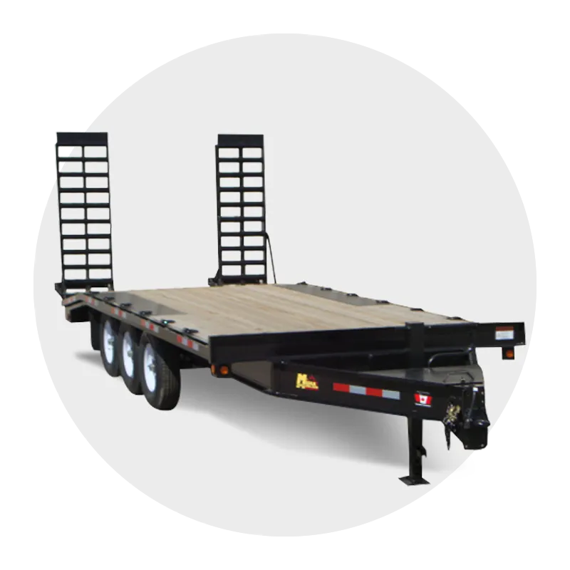 Heavy Duty Double Axle Trailer Rental (16') • Rent Source